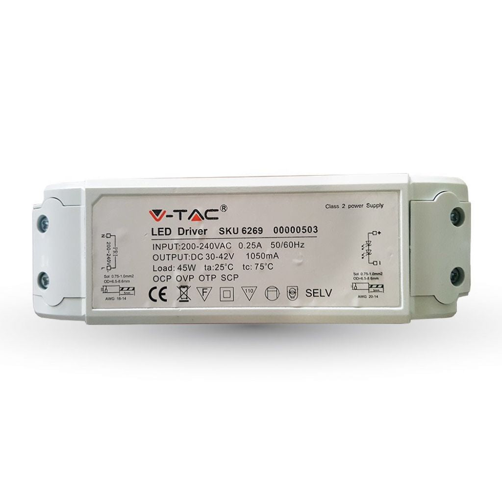 45W Dimmable Driver 5 Years Warranty