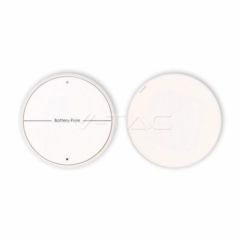 Battery Free Wireless Two Gang Switch Set