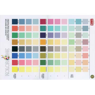 CARTELLA COLORANTI KOLORONE