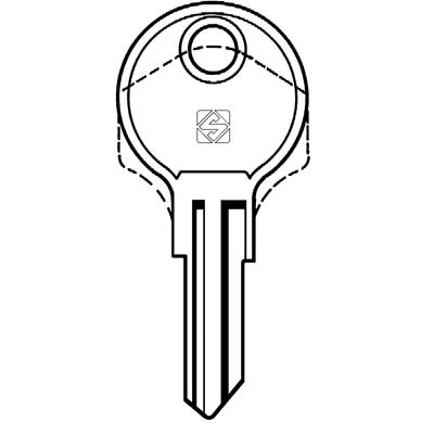 CHIAVE PIATTA CAB CAB1 SILCA