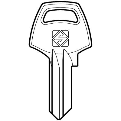 CHIAVE PIATTA CORBIN CB4 SILCA