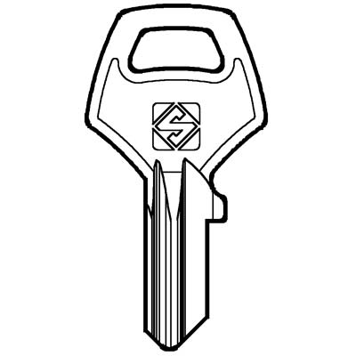 CHIAVE PIATTA CORBIN CB9 SILCA