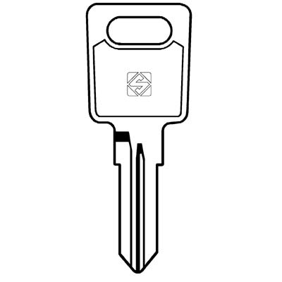 CHIAVE PIATTA HUWIL HW4R SILCA