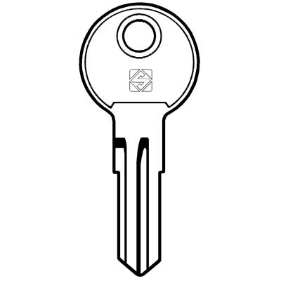 CHIAVE PIATTA L&F LF12 SILCA