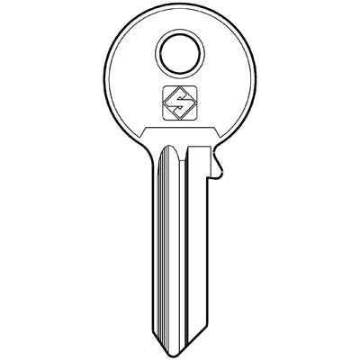 CHIAVE PIATTA MG MONTI MN1 SILCA