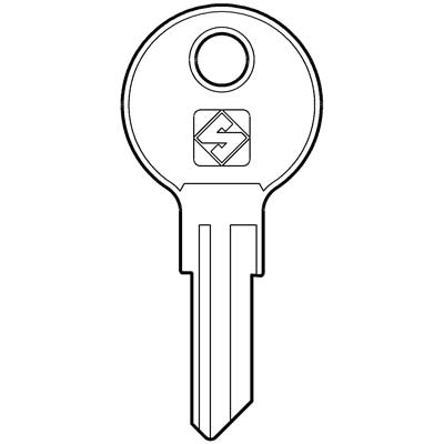 CHIAVE PIATTA SIS SS13 SILCA