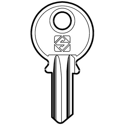 CHIAVE PIATTA TICINO TC1 SILCA