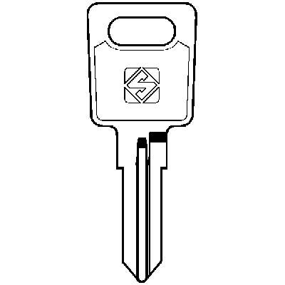 CHIAVE PIATTA RONIS RO69 SILCA