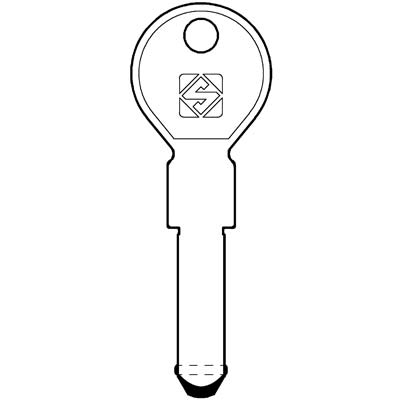 CHIAVE PUNZONATA KESO KE19 SILCA