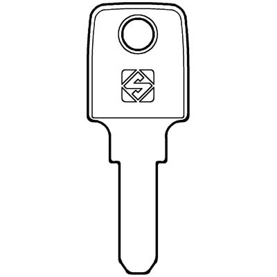 CHIAVE PUNZONATA MERONI MER39 SILCA