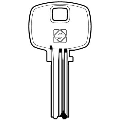 CHIAVE PUNZONATA STS STS6 SILCA