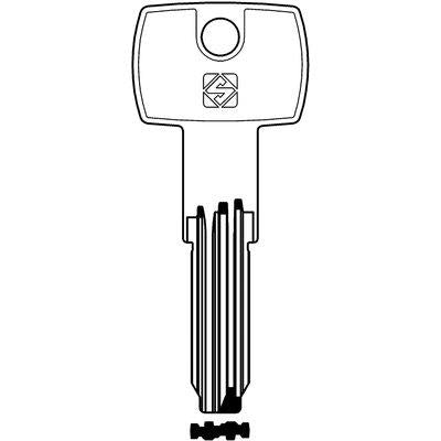 CHIAVE PUNZONATA IBF4 SILCA