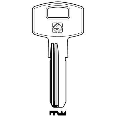 CHIAVE PUNZONATA VITEL AMN2R SILCA
