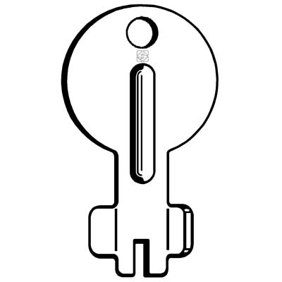 CHIAVE PIATTA FIAM AFI1 SILCA