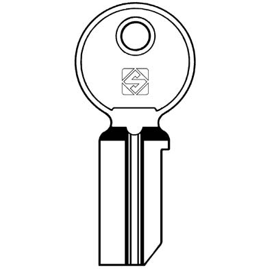 CHIAVE PIATTA ALKE ALK2 SILCA