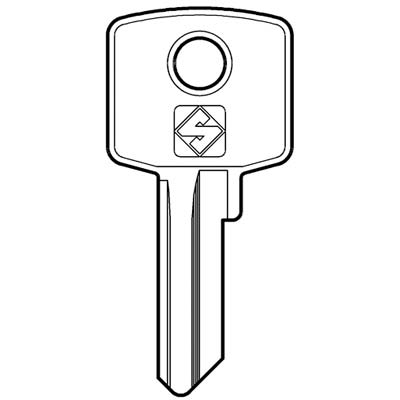 CHIAVE PIATTA CAS CIS2 SILCA