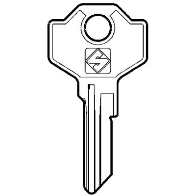 CHIAVE PIATTA GUSSANI GS13 SILCA