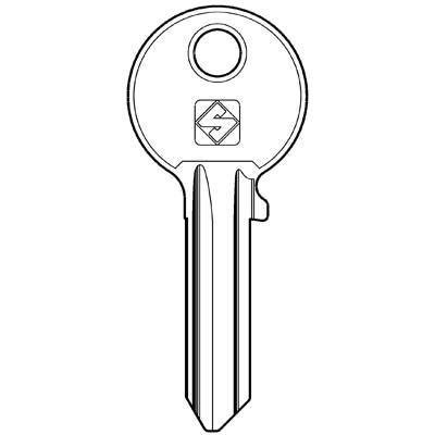 CHIAVE PIATTA ISEO F5 IE6 SILCA