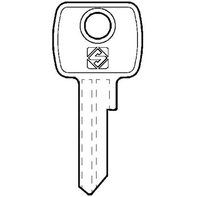 CHIAVE PIATTA L&F LF6R SILCA