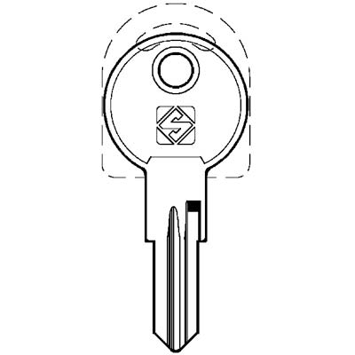 CHIAVE PIATTA MERONI MER36 SILCA