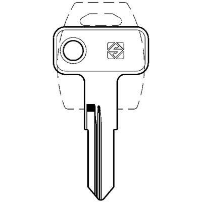 CHIAVE PIATTA MERONI MER34R SILCA