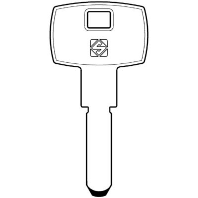 CHIAVE PUNZONATA KESO KE11 SILCA