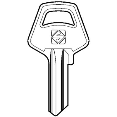 CHIAVE PIATTA MERONI MER1 + CONIO SILCA