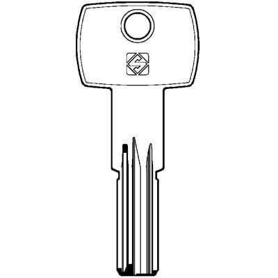 CHIAVE PUNZONATA AGB AGB9 SILCA