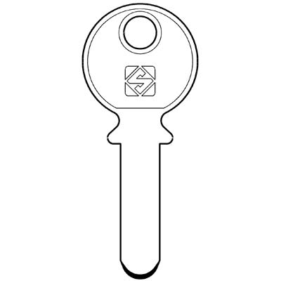 CHIAVE PUNZONATA KABA KA1 SILCA