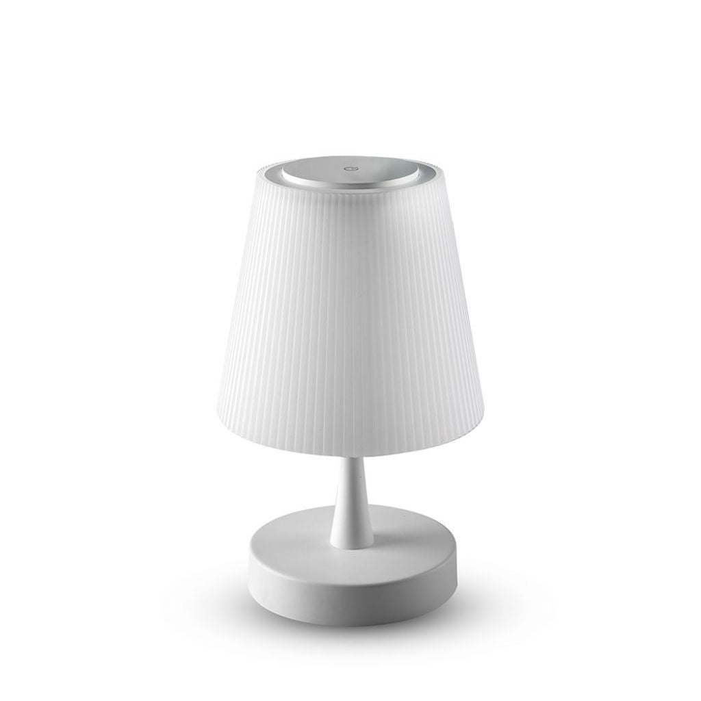 4W Led Rechargeable Desk Lamp Chrome Touch Dimming 3000K