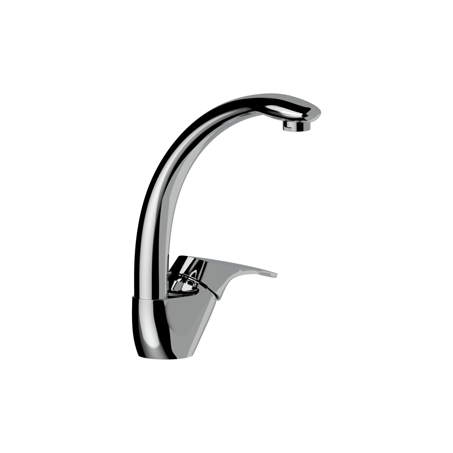 Miscelatore cucina orientabile