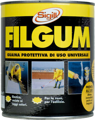 FILGUM rivestimento elastico impermeabilizzante rinforzato KG 0,750