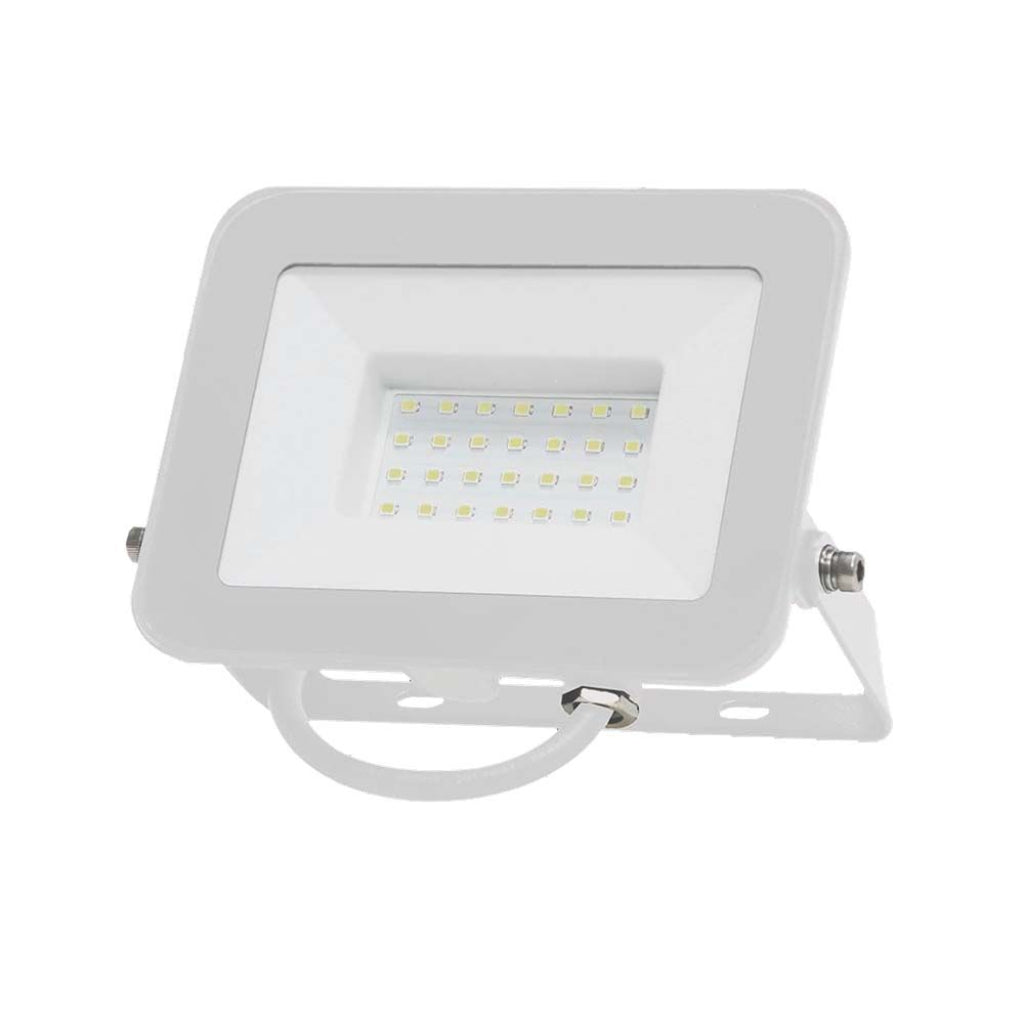 30W LED Floodlight SMD SAMSUNG CHIP PRO-S White Body 6500K