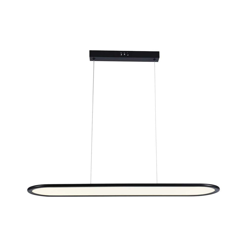 24W LED Hanging Lamp (80*104CM) 3000K Black Body