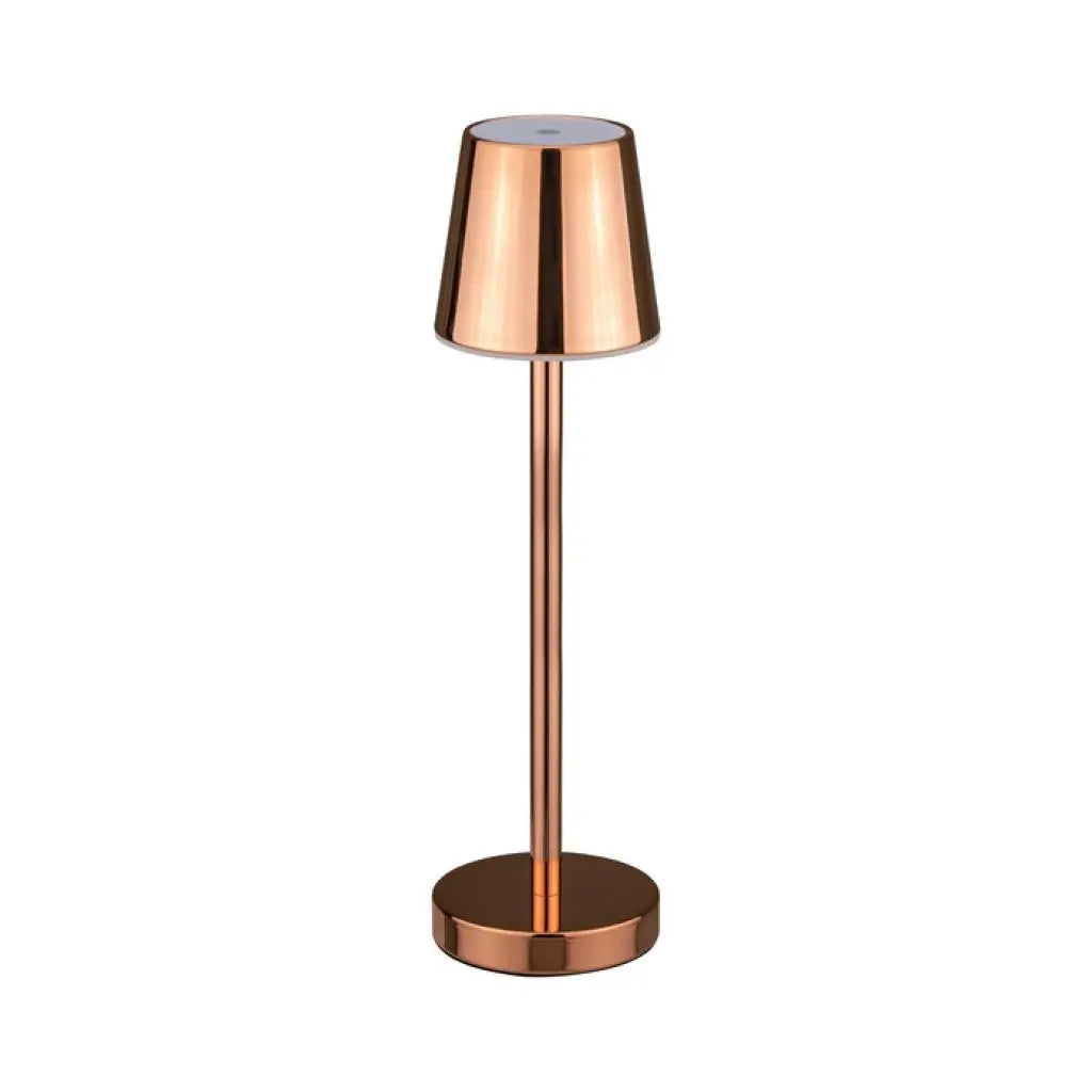 3W LED Table Lamp Rechargeable Touch Dimmable Gold Body 4000K