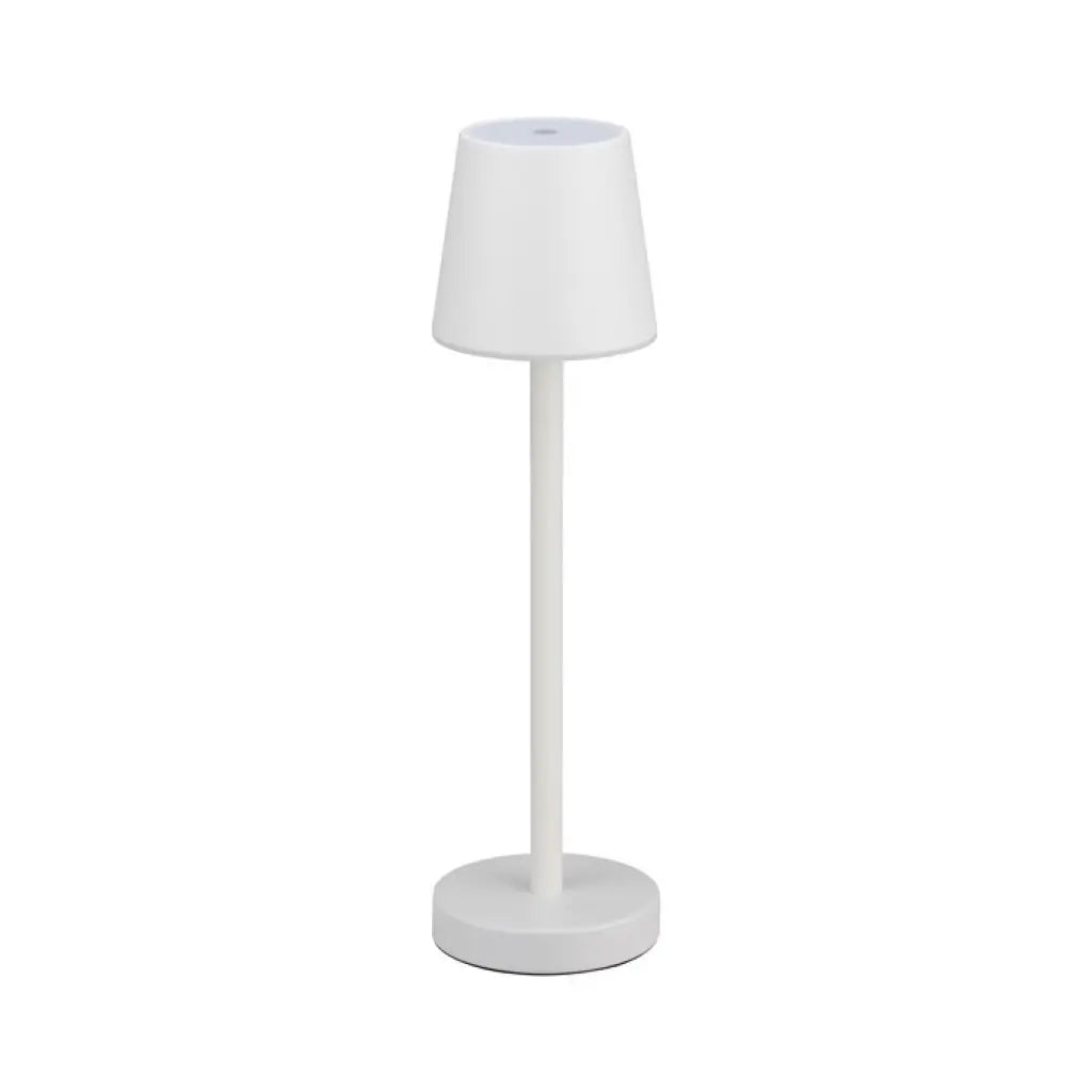 3W LED Table Lamp Rechargeable Touch Dimmable White Body 4000K