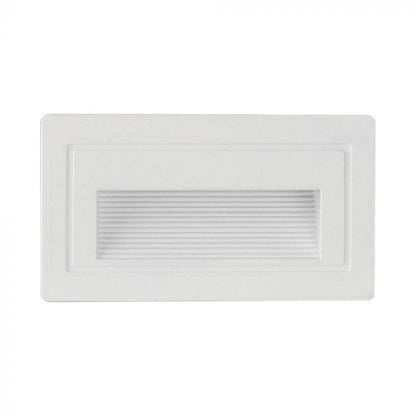 3W LED Step Light White Body 3000K