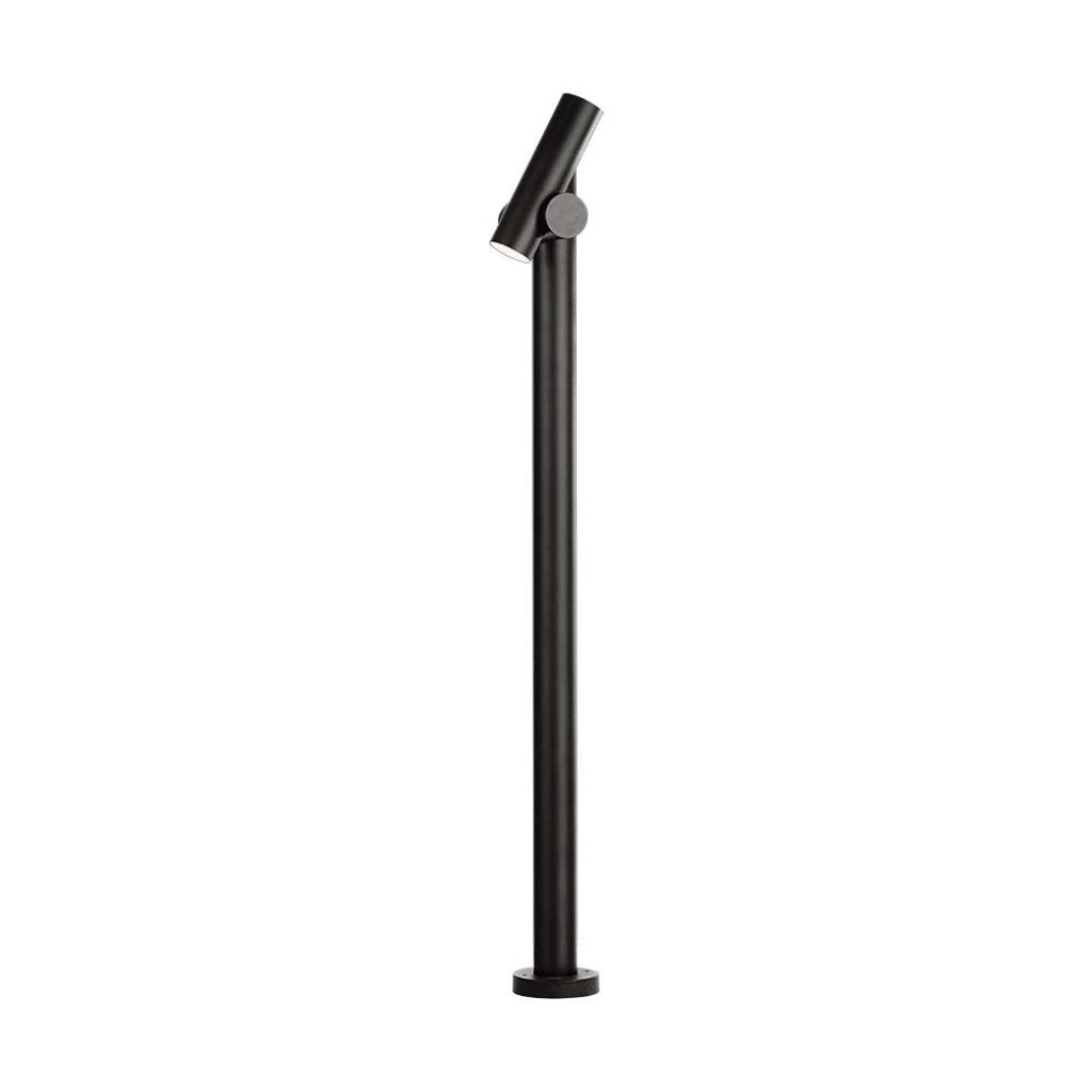 2x2W 2 Way Spot Light (129X159X1000mm) 3000K Black Body IP44