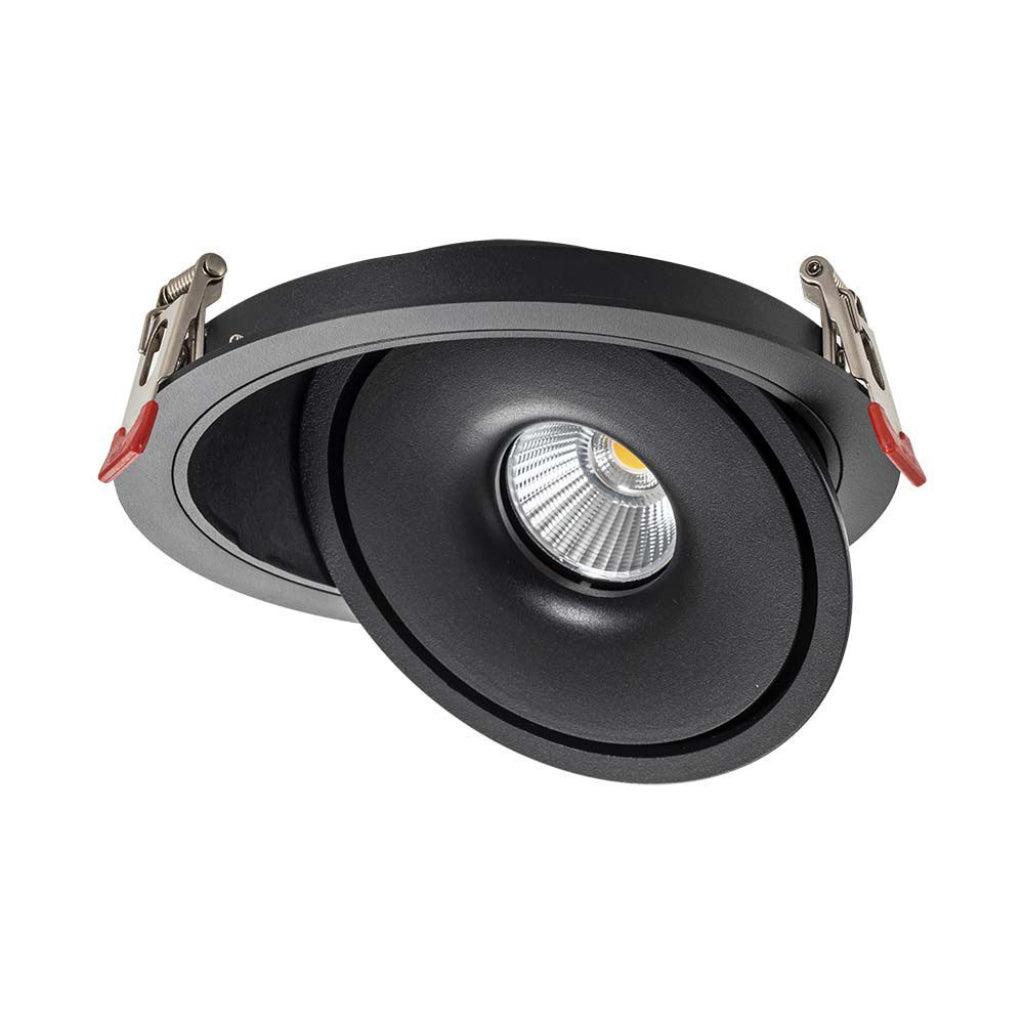 28W LED COB Downlight 3IN1 Black Body
