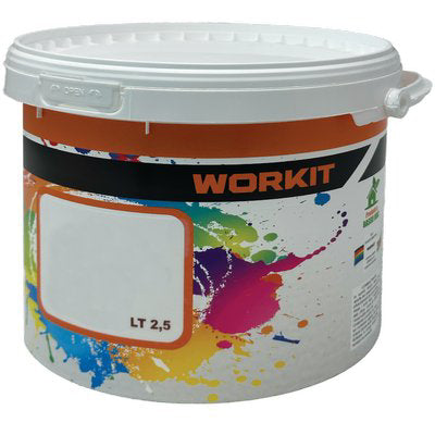 IDROPITTURA TEMPERA MURALE WORKIT - BIANCO LT  2,5