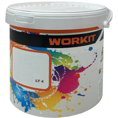 IDROPITTURA TEMPERA MURALE WORKIT - BIANCO LT  4