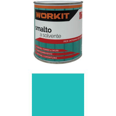 SMALTO A SOLVENTE WORKIT - TURCHESE ML 750
