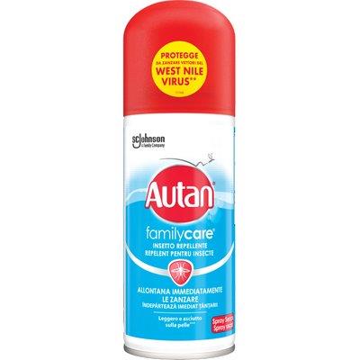 REPELLENTE INSETTI FAMILY CARE SECCO AUTAN - SPRAY ML 100