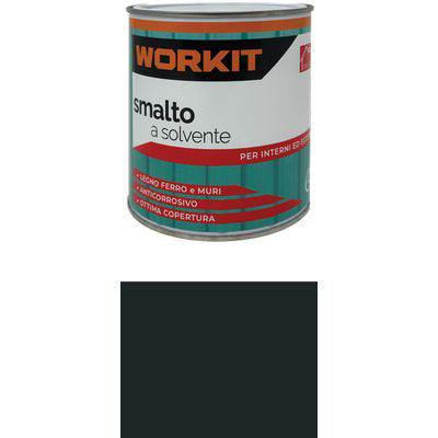 SMALTO A SOLVENTE WORKIT - GRIGIO ANTRACITE ML 750