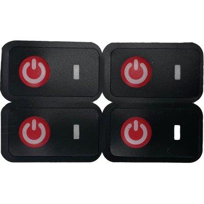 STICKER PULSANTE FORBICE EASYCUT REX STARS - N°8