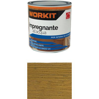 IMPREGNANTE ACQUA WORKIT - NOCE CHIARO ML 750