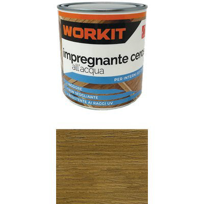 IMPREGNANTE CEROSO ACQUA WORKIT - NOCE SCURO ML 750