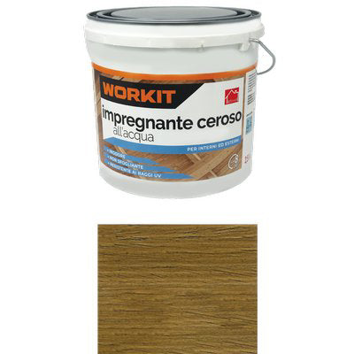 IMPREGNANTE CEROSO ACQUA WORKIT - NOCE SCURO LT 2,5
