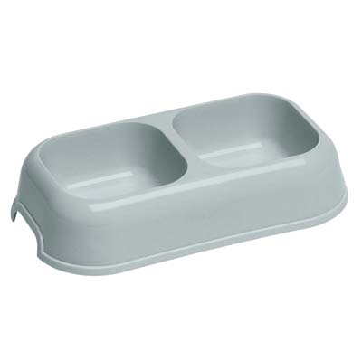 CIOTOLA DOPPIA X CANI E GATTI PARTY FERPLAST - LT 0,7 CM 26,5X15 H.CM 5,6