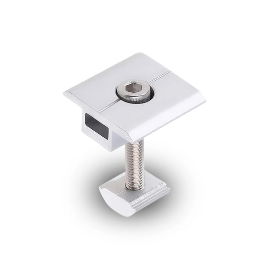 Morsetto Centrale 30mm per Fissaggio Pannelli Solari 1 Pezzo